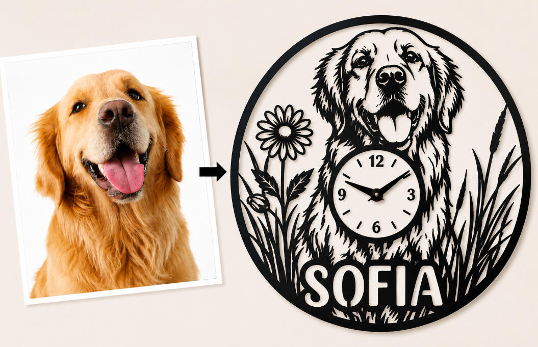 Photo to Design Clocks