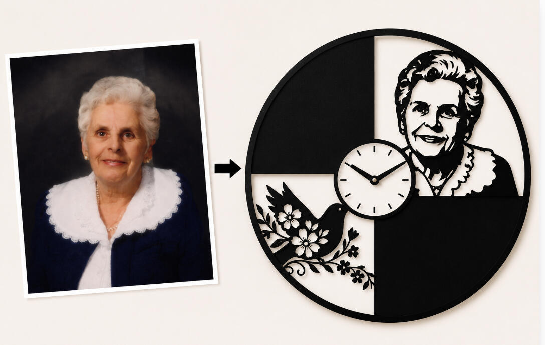 Photo to Design Clocks